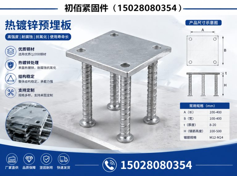魏县热镀锌预埋板展示图